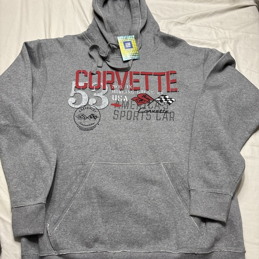 Corvette Driving America Forward Hoodie / Hooded Sweatshirt XL NWT